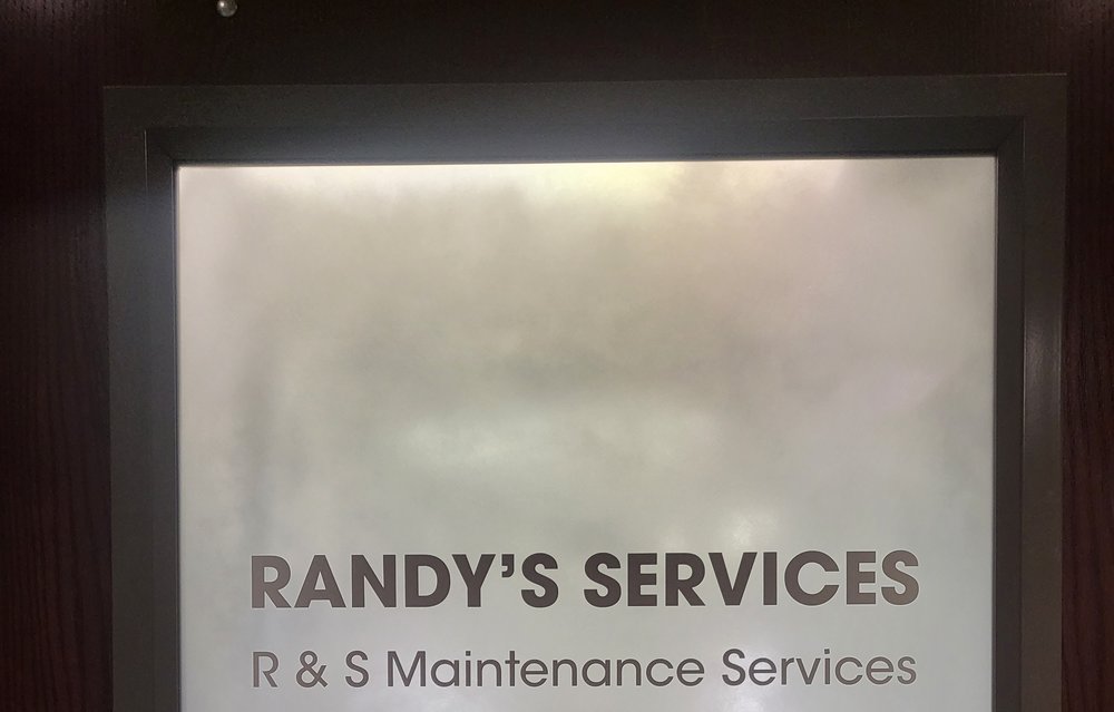 Slide of Randy's Services
