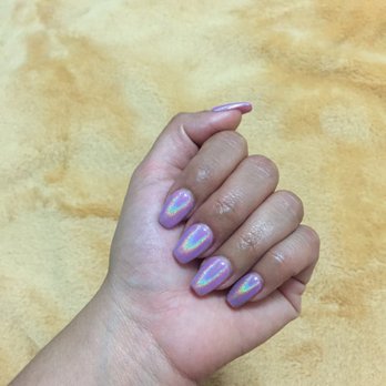 Jasmine Spa Nails - Hologram - no filter and also 1 week after I got the new full set! - Nail Salons Near Me - Pasadena, California Jasmine Spa Nails - Hologram - no filter and also 1 week after I got the new full set! - Nail Salons Near Me - Pasadena, California