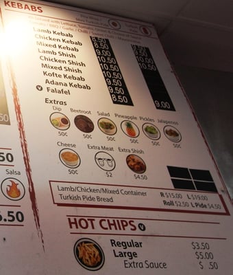 Menu photo 1 Turkish Kebabs South Melbourne, VIC