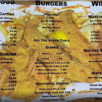 Mattie's Catfish Kitchen & More - Seafood Near Me - Houston, Texas Mattie's Catfish Kitchen & More - Seafood Near Me - Houston, Texas