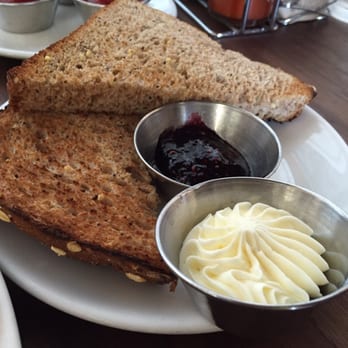Plums Cafe - The good thing is the bread, jam and butter. - Breakfast & Brunch Near Me - Costa Mesa, California