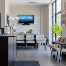 Axis Chiropractic & Massage Clinic - Auto accident treatment waiting area.