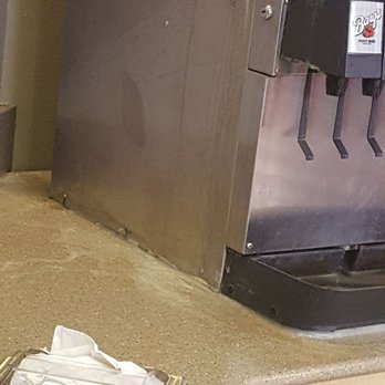 Chick-fil-A - Fountain machine not even wiped down. I could easily clean this myself with Clorox wipes. - Fast Food Near Me - Los Angeles, California Chick-fil-A - Fountain machine not even wiped down. I could easily clean this myself with Clorox wipes. - Fast Food Near Me - Los Angeles, California
