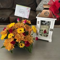 Beth Allen's Florist - Photo of arrangement sent to the funeral services.