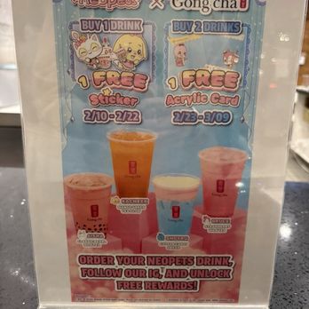 Gong Cha - Bubble Tea Near Me - Menifee, California