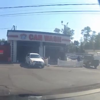 Mr Suds Flex Car Wash - Car rolls out with nobody in it. - Car Wash Near Me - Copiague, New York Mr Suds Flex Car Wash - Car rolls out with nobody in it. - Car Wash Near Me - Copiague, New York