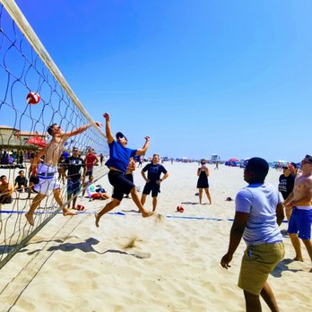 Del Mar Beach Resort at Camp Pendleton - Playing Beach Volleyball - Resorts Near Me
