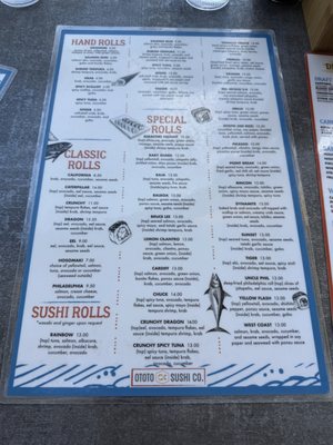 Menu photo 6 Ototo Sushi San Diego, CA Menu photo 6 Ototo Sushi San Diego, CA