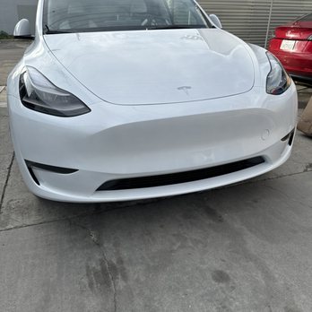 iRepair Auto Body And Paint - Scratch temp fix on the bottom bumper - Body Shops Near Me - Canoga Park, California