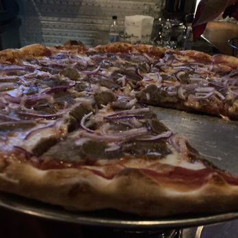 Marisa's Place - Meatball and a red Onion Pie - Pizza Near Me - Guilderland, New York
