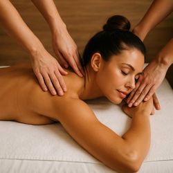 Massage Palm - Four Hands Massage Special