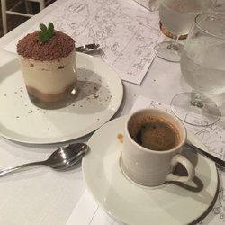 Burntside Lodge - Tiramisu and espresso