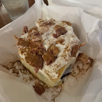 Train Wreck Bar - Bacon bourbon cinnamon roll - Sports Bars Near Me - Burlington, Washington
