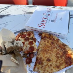 Pizza by the slice