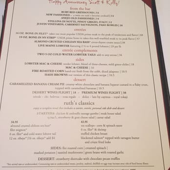 Ruth's Chris Steak House - Steakhouses Near Me - Pasadena, California