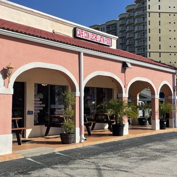 Cafe Con Leche - Outside - Cuban Near Me - South Daytona, Florida Cafe Con Leche - Outside - Cuban Near Me - South Daytona, Florida