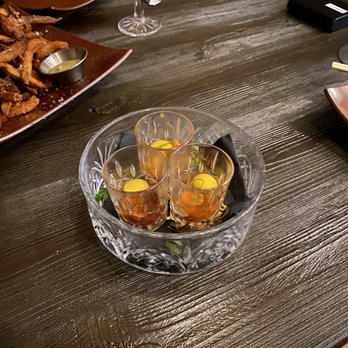 Blind Ox - Oyster shooters with uni - Tapas/Small Plates Near Me - Honolulu, Hawaii