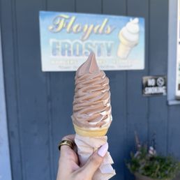 swirled cone