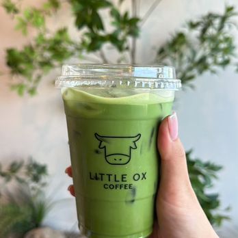 Little Ox Coffee - Iced Genji Matcha Latte - Coffee & Tea Near Me - Fullerton, California Little Ox Coffee - Iced Genji Matcha Latte - Coffee & Tea Near Me - Fullerton, California
