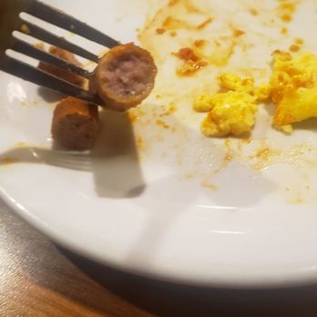 Denny's - Pink sausage - Diners Near Me - San Dimas, California