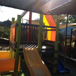The Rare Pear - The slide in the playground.