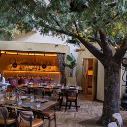 The Meat & Wine Co - Dining Room.