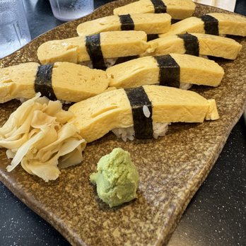 Yohei Sushi Restaurant - 8 pieces of tamago nigiri. Absolute favorite! - Sushi Bars Near Me - Honolulu, Hawaii