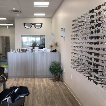 Levin Eyecare - Dundalk - Check out the awesome mirror frame on the wall above check in! Love it! - Eyewear & Opticians Near Me - Dundalk, Maryland
