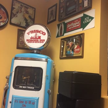 Frisco Burger - Cute antiques! - Diners Near Me - El Paso, Texas