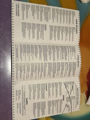 Menu photo 3 Linda Vista Gainesville, FL Menu photo 3 Linda Vista Gainesville, FL