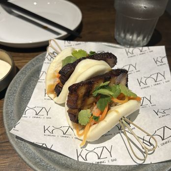 Kozy Restaurant - Pork Belly Bun - Korean Near Me - Libertyville, Illinois Kozy Restaurant - Pork Belly Bun - Korean Near Me - Libertyville, Illinois