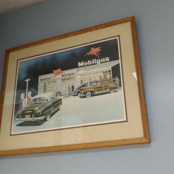 Hudson-Titus Service - Old pictures in the store. - Gas Stations Near Me - Irondequoit, New York