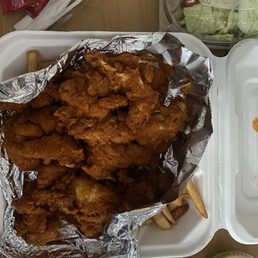 Buffalo tender dinner plate (10 tenders) Buffalo tender dinner plate (10 tenders)