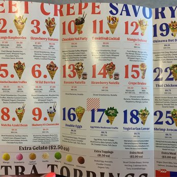 T-Swirl Crepe - Crepe menu - Desserts Near Me - Bayside, New York T-Swirl Crepe - Crepe menu - Desserts Near Me - Bayside, New York