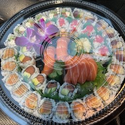 Take out sushi