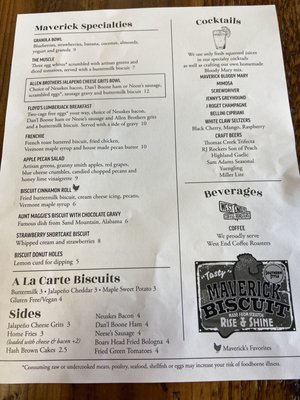 Maverick Biscuit by null
