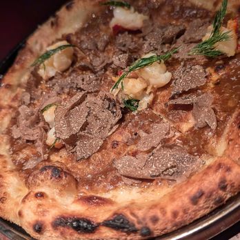 Aqua - lobster pizza with black truffles - Japanese Near Me - New York, New York Aqua - lobster pizza with black truffles - Japanese Near Me - New York, New York
