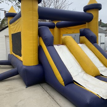 Funtime 4 Fun - 4 & 1 COMBO (SLIDE, BOUNCE , BASKETBALL HOOP, CLIMB - Party Supplies Near Me - Saint Albans, New York