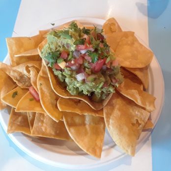 Taco Bout It - Guacamole and chips. - Mexican Near Me - Riverhead, New York