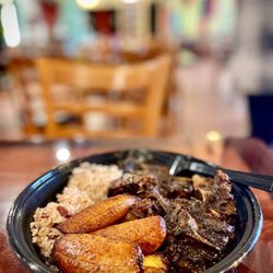 Back A Yard Caribbean Grill - Beef Oxtail Meal $17.45 + tax | 05.02.2024