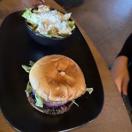 Drunken Goat burger