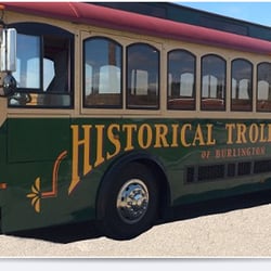Historic Trolley Tours of Burlington - Photo taken from Historical Trolly Tours of Burlington website