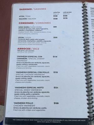 Menu photo 3 Sushi-Tlán Playa del Carmen, ROO