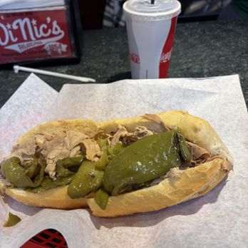 Tommy DiNic's - Pork sandwich with peppers - American Near Me - Philadelphia, Pennsylvania