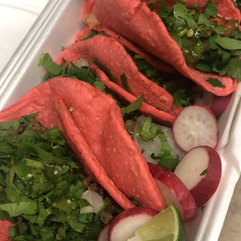 Crearee - PINK TACOS (secret menu) ummm I like extra cilantro - Mexican Near Me - Bishop, California Crearee - PINK TACOS (secret menu) ummm I like extra cilantro - Mexican Near Me - Bishop, California