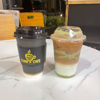 Sana'a Cafe - Turkish Coffee (warning: very hot) & Iced Pistachio Latte - Lake Forest, California - Coffee & Tea Near Me - Lake Forest, California Sana'a Cafe - Turkish Coffee (warning: very hot) & Iced Pistachio Latte - Lake Forest, California - Coffee & Tea Near Me - Lake Forest, California