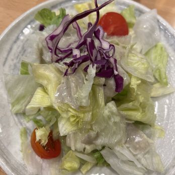 Tsukiyo Sushi - Salad with black sesame dressing - Sushi Bars Near Me - Los Angeles, California Tsukiyo Sushi - Salad with black sesame dressing - Sushi Bars Near Me - Los Angeles, California