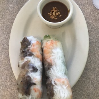 Pho Tai - Spring rolls (Goi Cuon) - Vietnamese Near Me - Galveston, Texas Pho Tai - Spring rolls (Goi Cuon) - Vietnamese Near Me - Galveston, Texas