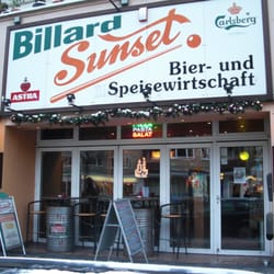 Billard Sunset