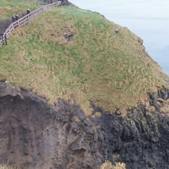 Carrick-a-rede Rope Bridge - OoOoOo!! The suspension rope bridge is in plain sight now! - Local Flavor Near Me - Ballintoy, ANT Carrick-a-rede Rope Bridge - OoOoOo!! The suspension rope bridge is in plain sight now! - Local Flavor Near Me - Ballintoy, ANT